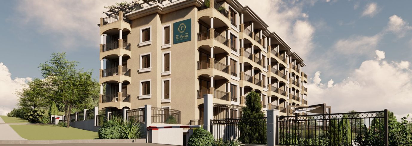 Ново лого – сграда Сейнт Павлос - Жилищна сграда „St. Pavlos“